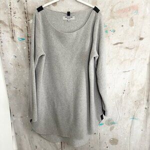 Henriette Steffensen Fleece Round Neck Tunic Sweater